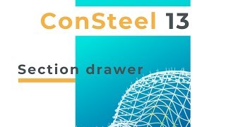 ConSteel 13  Section drawing [upl. by Eah]