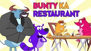 Bunty Ka Restaurant Ep 85 Pyaar Mohabbat Happy Lucky Indian Indian Cartoon Show [upl. by Malchy]