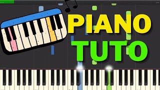 🎵 Renaud  Mistral Gagnant 60 Speed  Piano Tutorial Synthesia [upl. by Wilt]