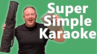 Simple Karaoke Setup for Mobile DJs  Add Another Component to your Services [upl. by Karyn]