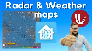 Realtime radar and weather maps in Home Assistant [upl. by Ruscio257]