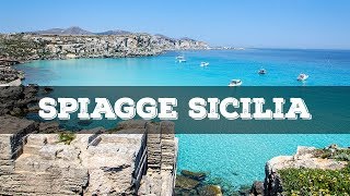 Top 10 spiagge più belle della Sicilia [upl. by Lemal]