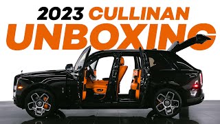 2023 ROLLS ROYCE CULLINAN BLACK BADGE UNBOXING [upl. by Ellitnahc]