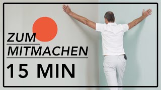 15 Minuten Dehnungsroutine für einen geraden Rücken [upl. by Uni]