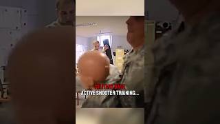 Military base active shooter scenario training‼️🤯 military army combat war [upl. by Andreas539]