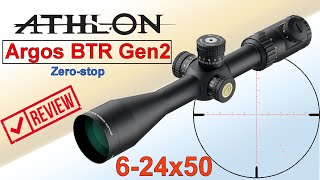 Athlon Argos BTR GEN2 624x50 review [upl. by Nerral]