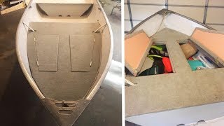 How to Build a Removable Boat Deck With Hatches [upl. by Eira]