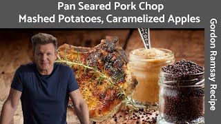 Gordon Ramsays Pork Chop PanSeared Perfectly Juicy and Flavorful [upl. by Hairakcaz814]