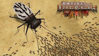 The GIANT BUGS Invade the ANT COLONY  Empires Of The Undergrowth  Ep13 [upl. by Eeclehc]