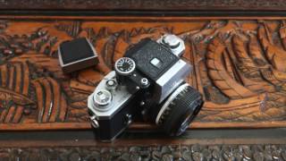 Nikon F Review and How to Waist Level Viewfinder [upl. by Htebazie]