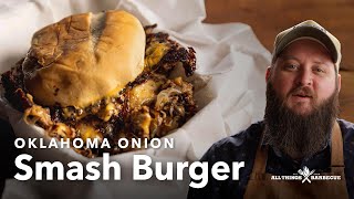 Oklahoma Onion Smash Burger [upl. by Ecnerret]