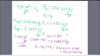 Solving Rankine Cycles [upl. by Cloots]