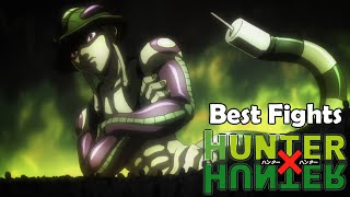 Best Fights Hunter X Hunter 60FPS [upl. by Setarcos]