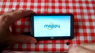 GPS Mappy Ulti E508ND [upl. by Inaluahek712]