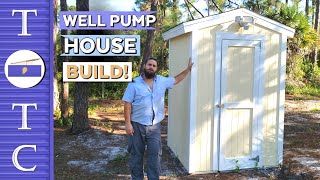 LET THERE BE WATER Container Home Well  Pump House Build  TOTC Ep 16 [upl. by Eppie178]