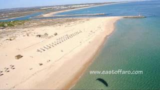 Tavira beach Eastern Algarve Portugal [upl. by Atnom]