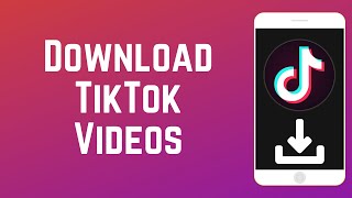 How to Download TikTok Videos  Save Videos from TikTok [upl. by Margo]