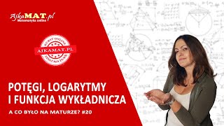 Potęgi logarytmy i funkcja wykładnicza [upl. by Yreneh692]