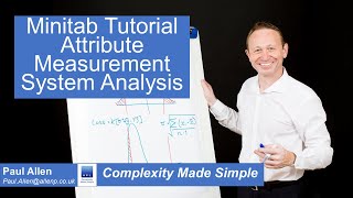 Minitab Attribute MSA  A tutorial [upl. by Ixela485]