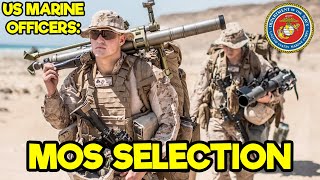 US MARINE OFFICERS MOS SELECTION [upl. by Ydnem]