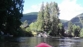 Kayaking Cowichan River Vancouver Island [upl. by Bratton]