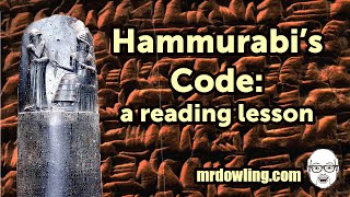 The Code of Hammurabi  a reading lesson for kids [upl. by Eggett]