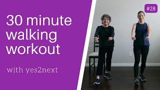 30 MINUTE WALKING WORKOUT  For Seniors and Beginners [upl. by Kajdan968]