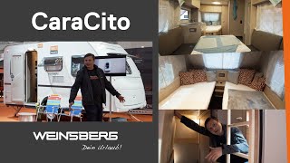 Which GasFree Caravan Suits You Best WEINSBERG CaraCito Layout Overview [upl. by Gabriel]