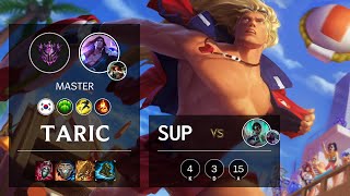 Taric Support vs Karma  KR Master Patch 1014 [upl. by Konopka]