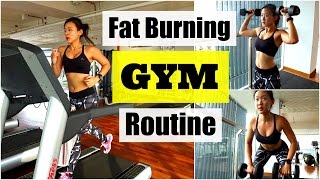 My Fat Burning GYM Routine Treadmill Interval Running [upl. by Yregram990]