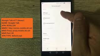 Straight Talk APN MMS Settings 2020  Fix Data MMS issues on Straight Talk [upl. by Refenej]