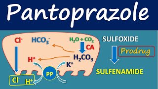 Pantoprazole  Mechanism side effects and uses [upl. by Anaic]