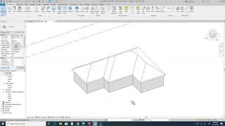 Revit 2020 Modeling a Simple Roof [upl. by Navar]