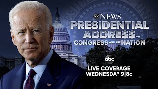 Watch Live President Bidens Address to Congress and the Nation  ABC News [upl. by Morville875]