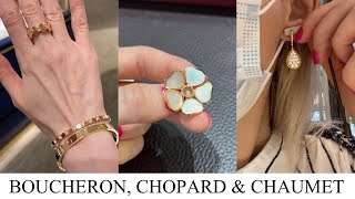 BOUCHERON CHOPARD AND CHAUMET JEWELRY REVIEW [upl. by Eimaj255]