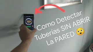 💧🔨 Cómo DETECTAR TUBERÍAS de AGUA en la PARED FÁCIL RÁPIDO y GRATIS ¡¡FUNCIONA [upl. by Heigl]