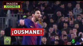 Leo Messi Help Ousmane Dembele To Move VS CHELSEA [upl. by Bose338]