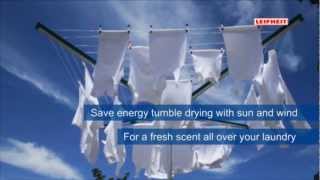 Leifheit LinomaticOutdoor Clothes Dryer [upl. by Eelanna287]