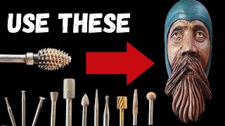 How to use Woodcarving Burrs [upl. by Yesmar]