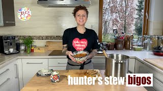 Famous Polish hunters stew  BIGOS  Polish cooking [upl. by Sheelagh]