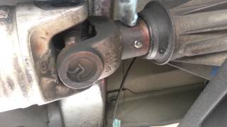 Reduce GMC Sierra Drive Shaft Clunk  Slip Yoke Grease Fitting Install  HOW TO [upl. by Cordey640]