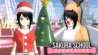 Christmas in Sakura School Simulator [upl. by Nimesh]