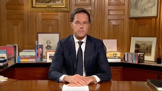 Ministerpresident Rutte spreekt het land toe over het coronavirus [upl. by Siriso]