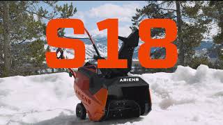 Ariens® S18 Snow Blower [upl. by Eedahs]