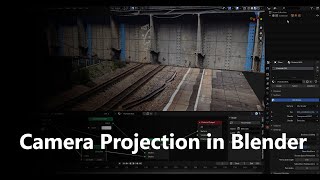 Camera Projection  Blender [upl. by Richma]