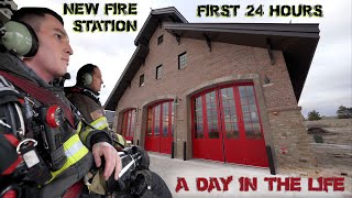 First 24 Hours in a New Fire Station  A Day in the Life [upl. by Belle]