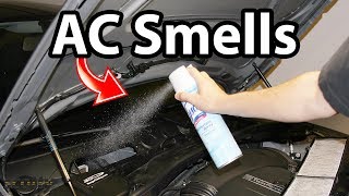 How to Remove AC Smells in Your Car Odor Life Hack [upl. by Stuart]