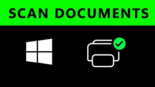 Windows 10  How to Scan a Document or Photo [upl. by Jaffe738]