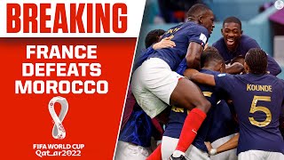 2022 FIFA World Cup France DEFEATS Morocco FranceArgentina FINAL SET  CBS Sports HQ [upl. by Hayyikaz]