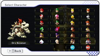 Mario Kart Wii All Characters [upl. by Giarg]